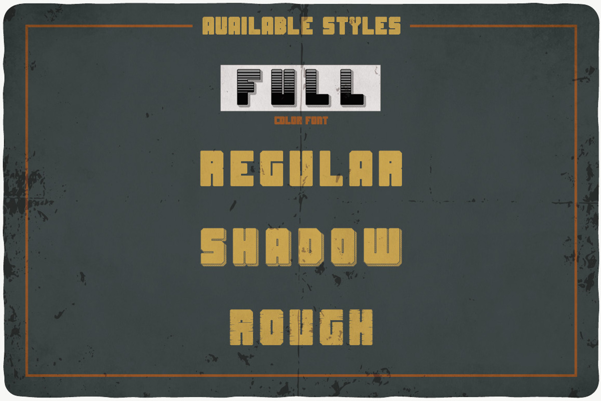 Monument typeface preview 4