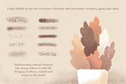 Naturalistic Textures, a Brush Add-On by Letter Elfa Studio (Thumbnail 9 of 9)