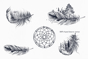 Twilight morning watercolor clip art, a Seasonal Illustration by FleurArt (Thumbnail 4 of 19)