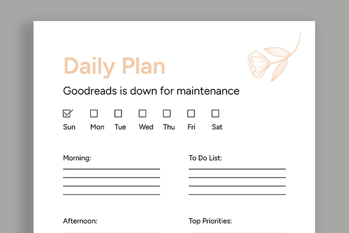 Daily Planner Layout, a Stationery Template by ContestDesign (Photo 4 of 5)