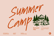 CS Aminta Stamp, a Handwritten Font by Craft Supply Co. (Thumbnail 5 of 8)