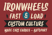 Garage Brush Font, a Handwritten Font by alit design (Thumbnail 8 of 15)