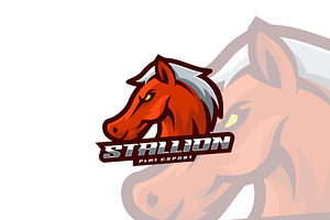 Stallion Mascot Style.