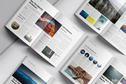 Luxury Travel Magazine Template, a Magazine Template by DesignCrest (Thumbnail 5 of 13)