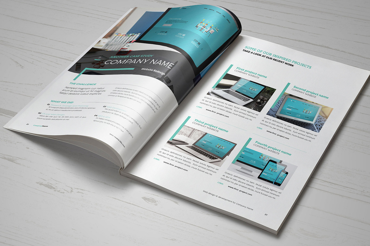 Business Proposal, a Brochure Template by Sabin (Photo 3 of 9)