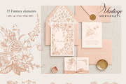 Vintage Garden Bouquet, a Pattern Graphic by Collection by VY (Thumbnail 4 of 10)
