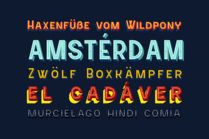 Sevastian Layered Typefaces