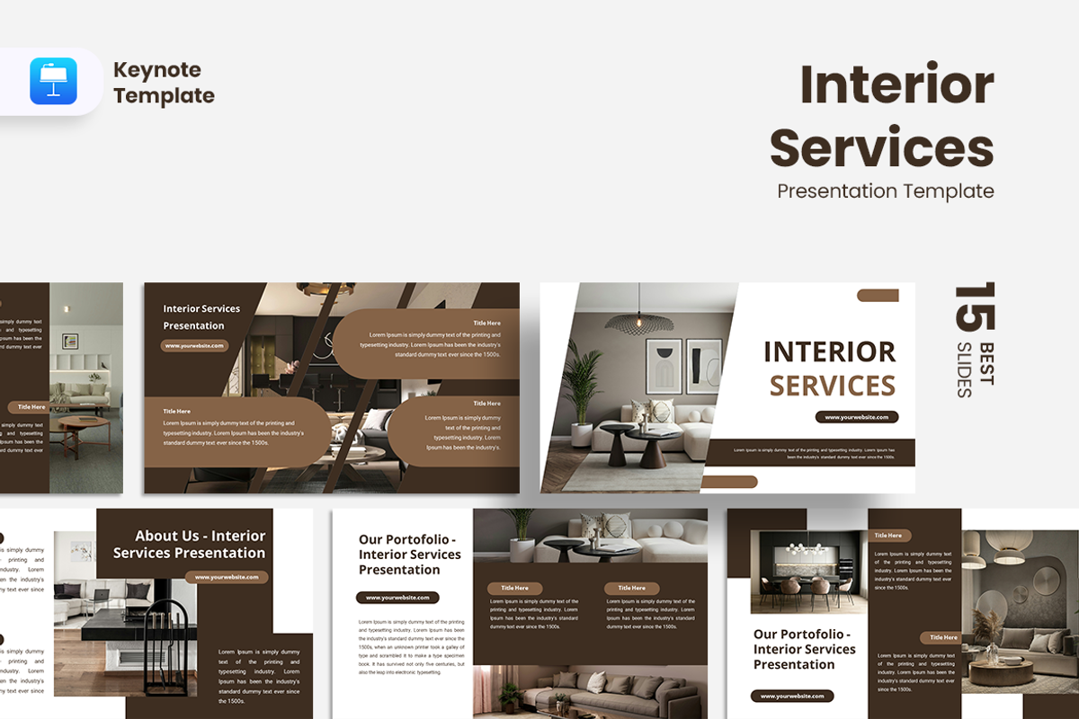 Interior Services - Keynote Template, a Presentation Template by QR Design Studio (Photo 1 of 3)
