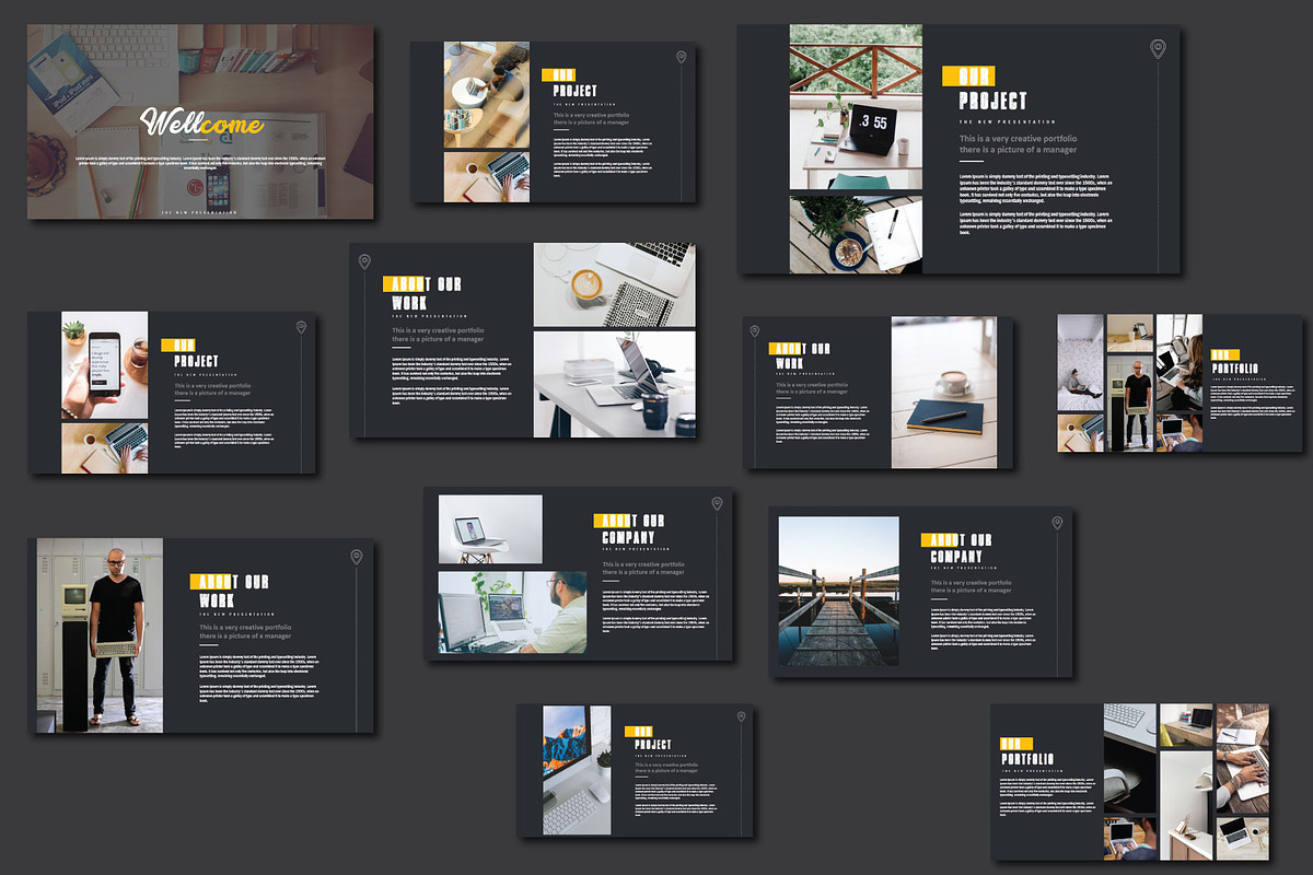 Anggora Powerpoint Templates, a Presentation Template by GridlineType
