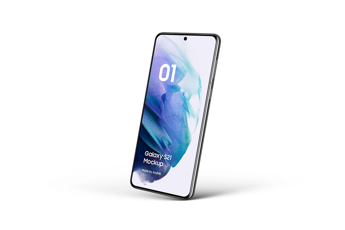 Galaxy S21 - 20 Mockups Scenes, an Android Mockup by Asylab (Photo 33 of 40)