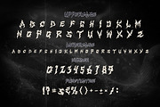 Serpent Horror Metal Gothic Display, a Blackletter Font by dansdesign (Thumbnail 2 of 12)
