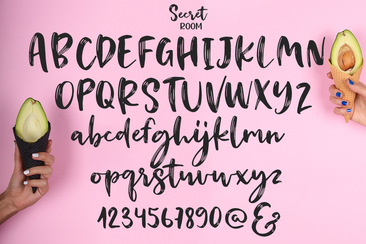 Secret Room, a Script Font by Larin Type Co. (Photo 9 of 9)