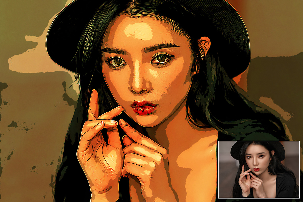 Vector Cartoon Maker Action, an Action Add-On by U_Design