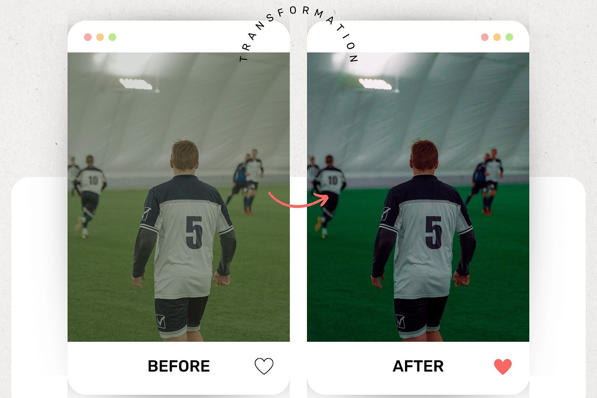 FootBall Lightroom Presets & Luts, a Preset Add-On by presetsroom (Photo 7 of 14)