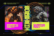 NCL RABEGS - Cyberpunk Font, a Sans Serif Font by Enxyclo Studio (Thumbnail 4 of 12)