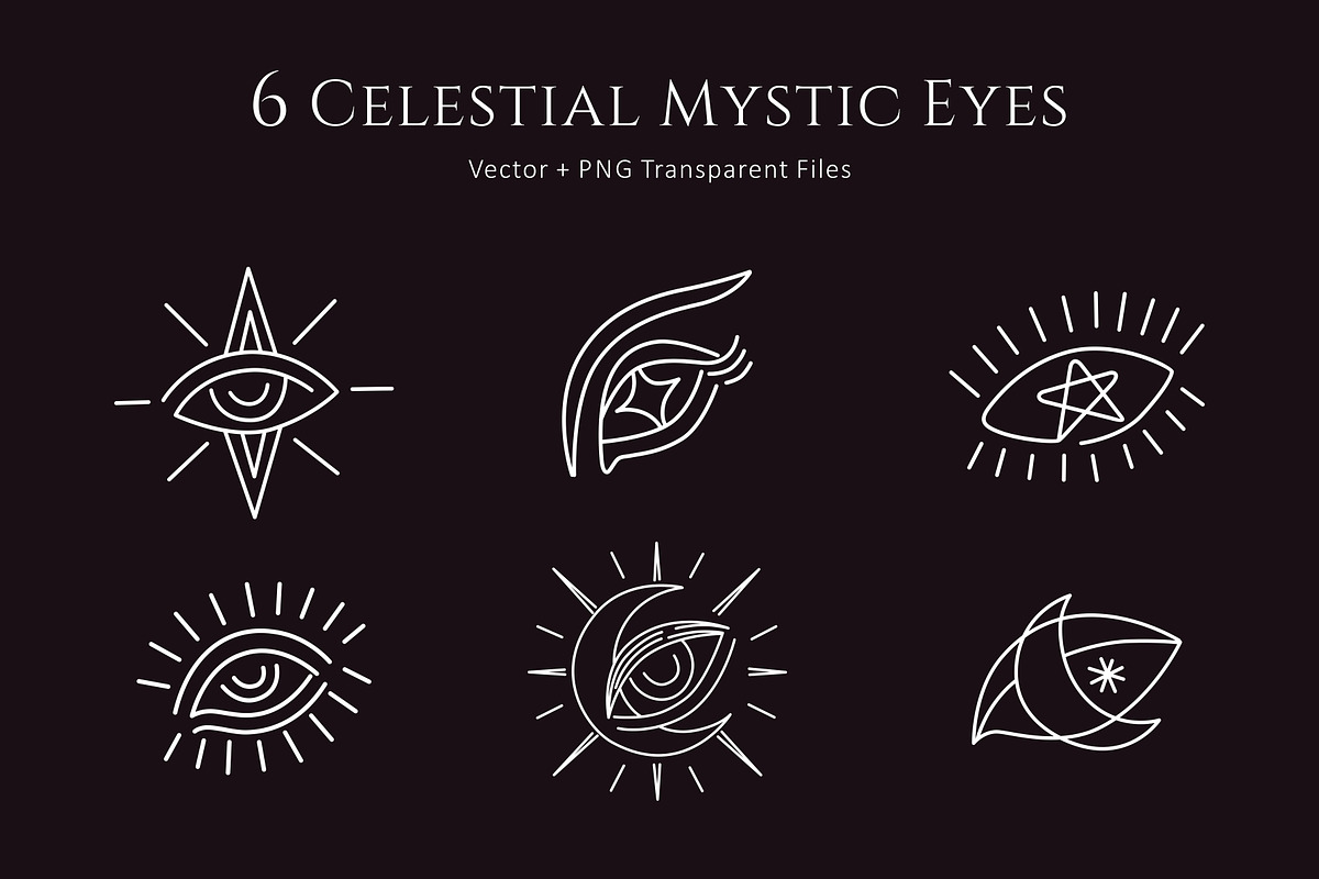 Magic Celestial Logo Collection, a Templates & Theme by Metrolinevision (Photo 5 of 9)