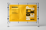 High Quality Banner Mockup Design, an Advertising Mockup by Artnivora.Std (Thumbnail 5 of 6)
