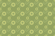 Leafy Mums Pattern Tile, a Pattern Graphic by Penina (Thumbnail 3 of 5)