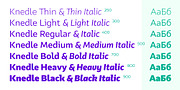 Knedle, a Sans Serif Font by Sudetype (Thumbnail 2 of 10)