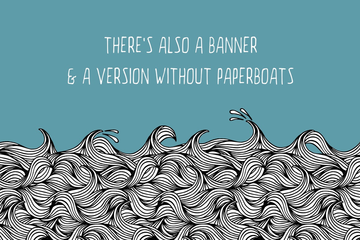 Wave Pattern - Seamless design, a Pattern Graphic by Franzi draws (Photo 3 of 5)