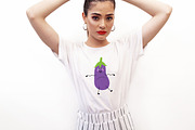 Eggplant cartoon cute happy smiling, an Object Graphic by jelisua88 (Thumbnail 3 of 3)