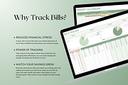 Bills Tracker - Green, a Templates & Theme by The Creative Plans co (Thumbnail 6 of 10)