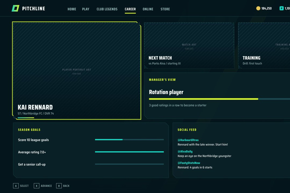 Football Game UI Kit, 100 Screens, an UI Kit Template by pawellpi (Photo 96 of 117)