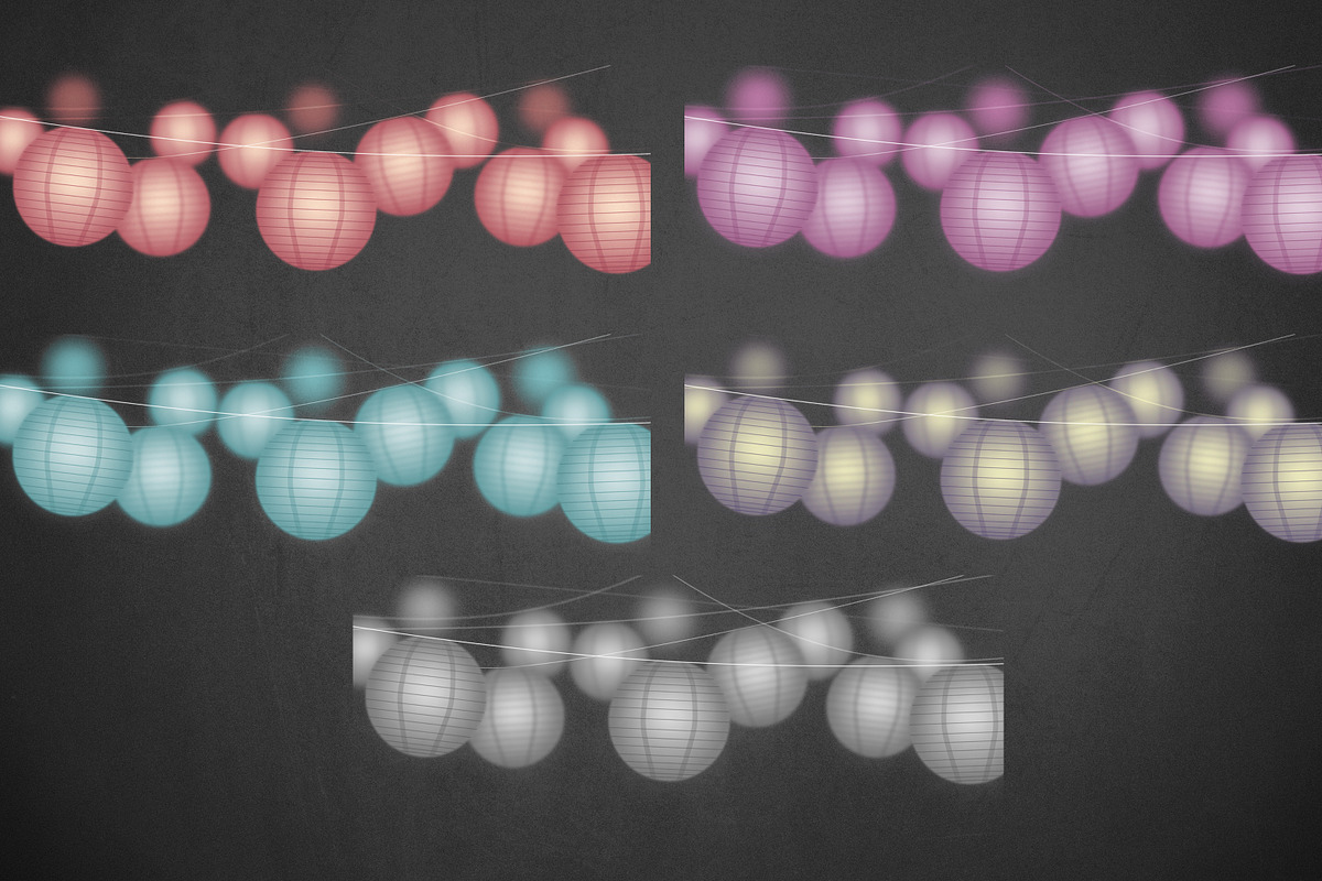 Paper lanterns clipart, an Object Graphic by Paper Farms (Photo 9 of 14)