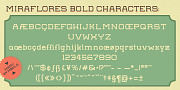GL Miraflores, a Serif Font by German Leon (Thumbnail 4 of 4)