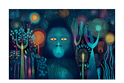Enod. Enchanted Forest Animal Spirit, an Animal Illustration by milatovar (Thumbnail 5 of 19)
