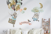 Festive Season. Cute Cats & Rabbits, an Animal Illustration by Cat In Colour (Thumbnail 14 of 16)