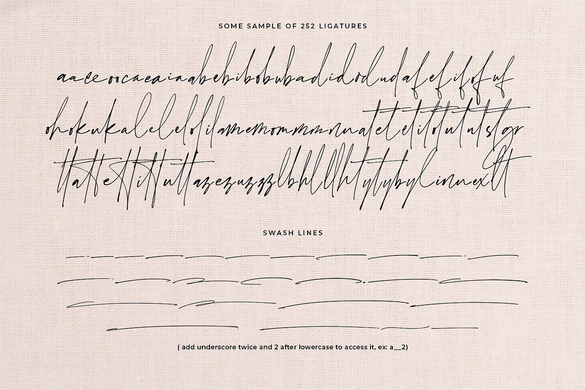 Stanley Elliott, a Handwritten Font by Abo Daniel Studio (Photo 17 of 17)