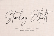 Stanley Elliott, a Handwritten Font by Abo Daniel Studio (Thumbnail 1 of 17)