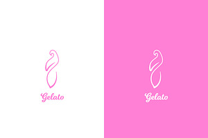 Gelato Cafe Restaurant Logo Design, a Branding & Logo Template by Morvana Crew