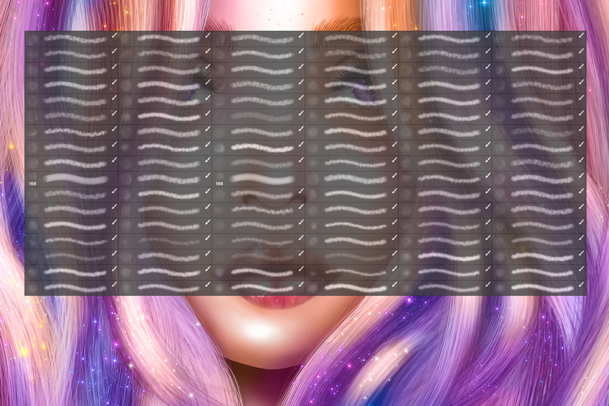 Glossy Skin Assets for Photoshop, a Brush Add-On by FaeryDesign (Photo 6 of 7)