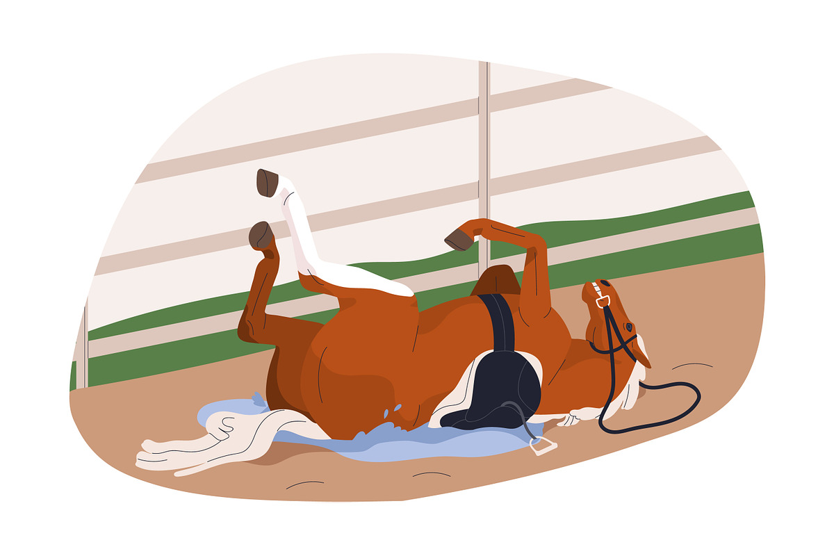 Naughty, disobedient horses training, an Animal Illustration by Good Studio (Photo 14 of 16)
