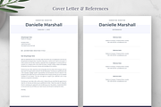 Resume Template Danielle, a Resume Template by Olympia Resume (Thumbnail 3 of 5)