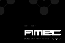 Amec - Futuristic Display Font