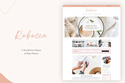 Rebecca WordPress Theme for Bloggers, a WordPress Template by AZ-Theme (Thumbnail 3 of 8)