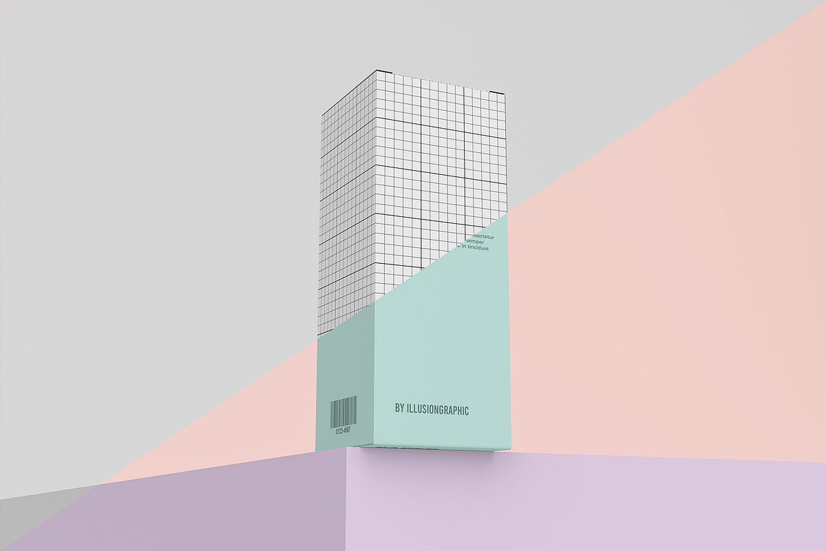 Paper Box Mockup - 8 views, a Packaging Mockup by Illusiongraphic (Photo 13 of 21)