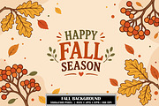 Happy Fall Season Autumn Background, a Background Graphic by Gfx Expert Team (Thumbnail 1 of 3)