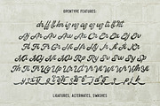 Lostamp font, a Script Font by Gleb Guralnyk (Thumbnail 5 of 6)