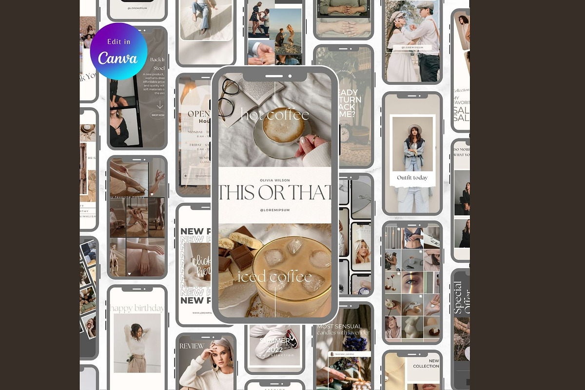 MRR Instagram Templates, a Social Media Template by Lynn Reese Designs (Photo 2 of 4)