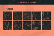 Material Texture Brushes Procreate, a Brush Add-On by Mixergraph (Thumbnail 5 of 10)