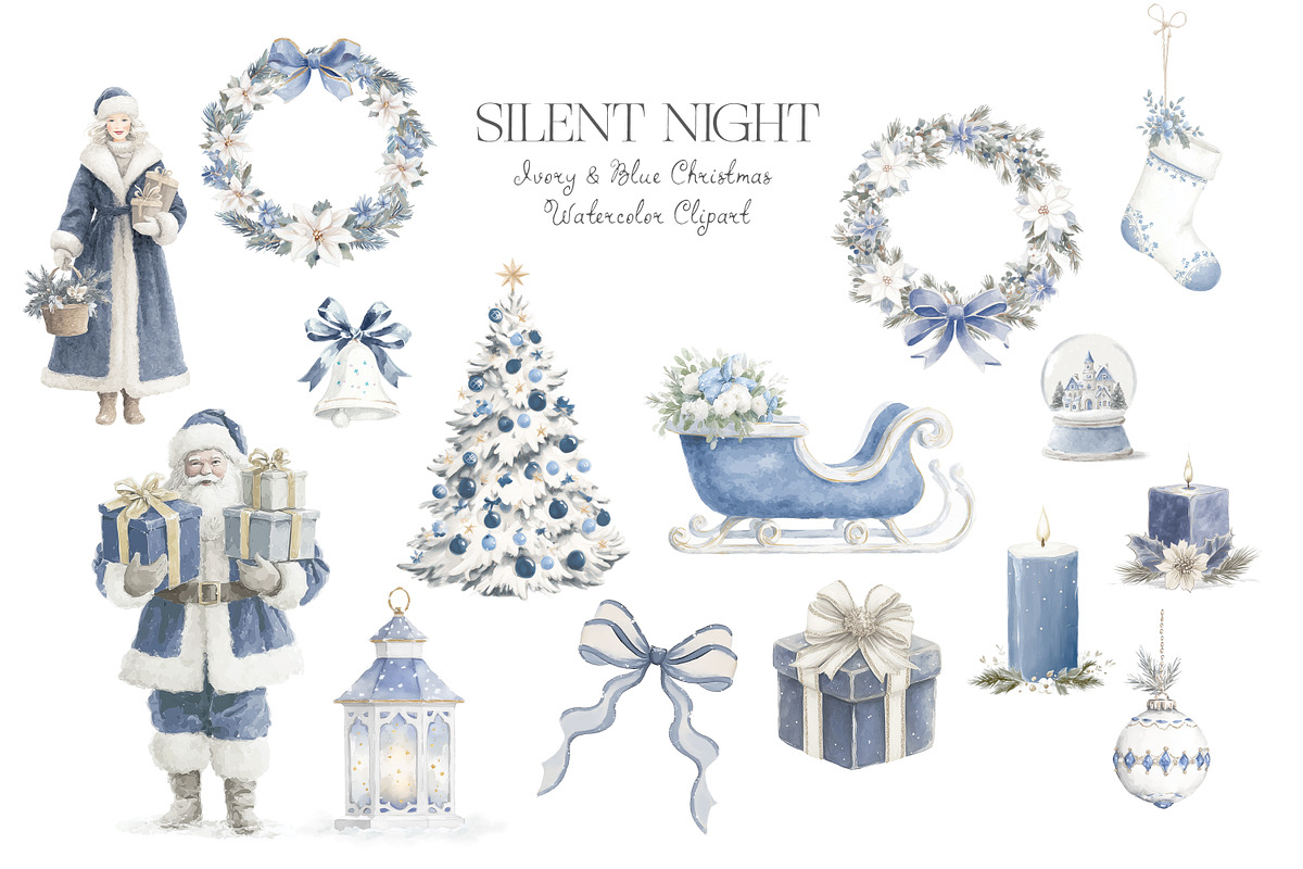 Silent Night - Christmas Collection, an Object Illustration by studioequinox (Photo 2 of 6)