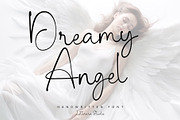 Dreamy Angel, a Handwritten Font by Letterara (Thumbnail 1 of 11)