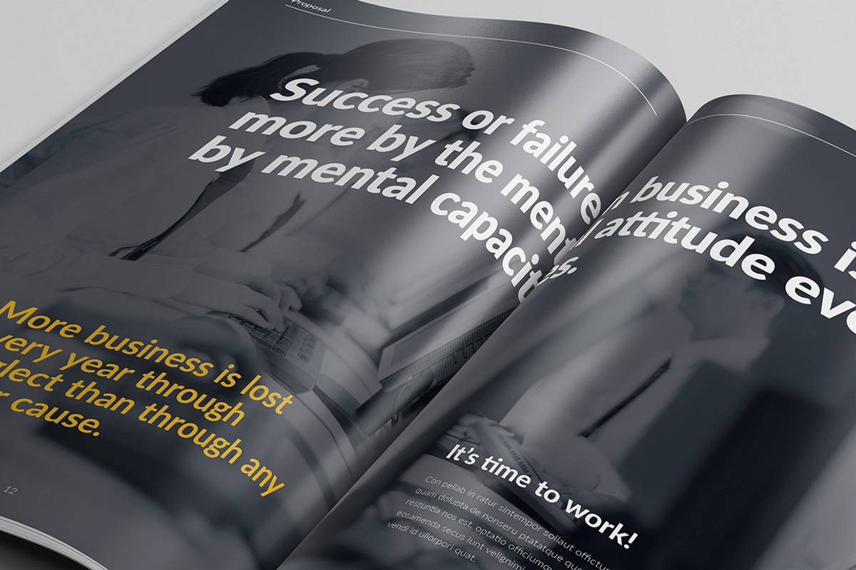 Creative Proposal, a Brochure Template by Kovalski (Photo 7 of 11)