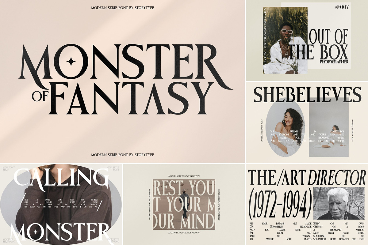 SALE! Mega Bundle 50+ Modern Font!, a Serif Font by Storytype Studio (Photo 15 of 53)