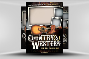 Country And Western Flyer Template