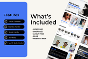 Bold Wix Studio Ecommerce Template, a Wix Template by Collette Collabs (Thumbnail 2 of 6)
